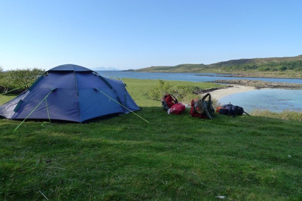 camping on Mull